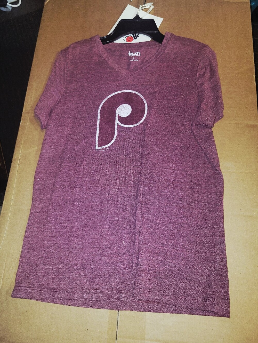 (5) Women's Size Large PHILADELPHIA PHILLIES t-shirts - Picture 4 of 8